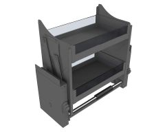 Выдвижная полка Lift-up Firmax DANA в верхнюю базу 700 мм