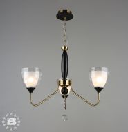 Подвесная люстра PL6550-3 CP+BK 000060424