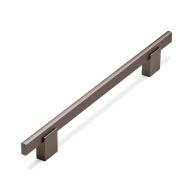 Ручка мебельная 8856, м.ц.192мм, длина 256мм, алюминий брашированный никель
